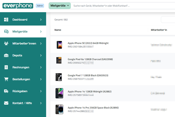 Everphone Portal