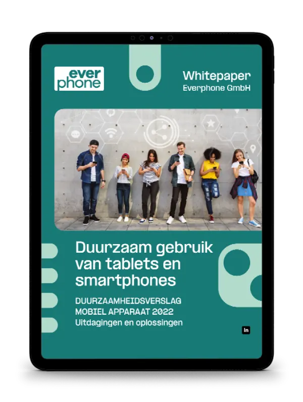 Rapport: duurzaamheidsverslag over mobiele apparaten