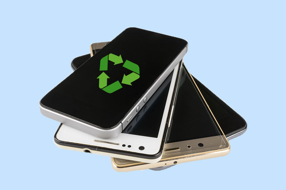 oude smartphones recyclen