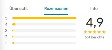 Google-Rezensionen und Erfahrungen bei Everphone